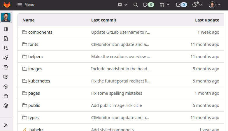 Add GitLab webhook demonstration